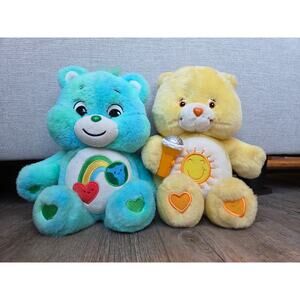 Interactive Care Bears Bundle: Talking/Joke-Telling Funshine Bear & I Care Bear